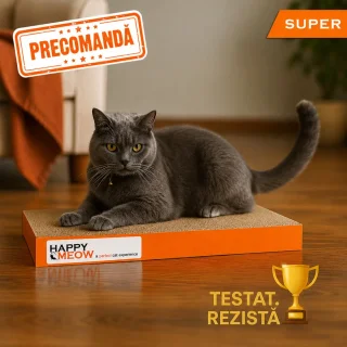 Carton de zgariat pentru pisici Happy Meow Super 48x24x4