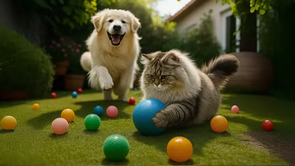 Prietenia Pufoasă: Puffy și Barkley în Aventuri Colorate