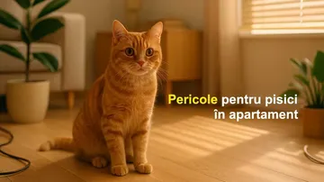 Pericole pentru pisici în apartament – ce trebuie să știi ca să le ții în siguranță