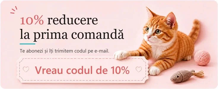 10% reducere la prima comandă