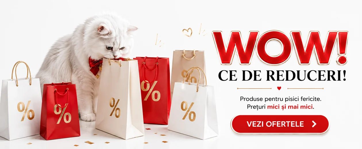 Pentru pisici mari si mici - cele mai mici preturi