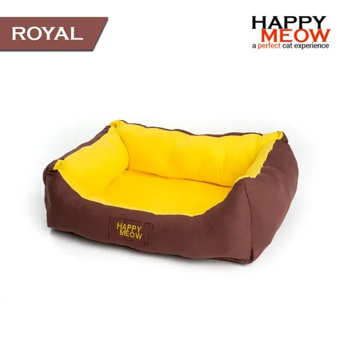 Culcuș pentru pisici Happy Meow Royal maro