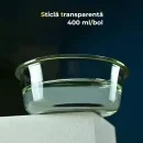 bol pisici sticla