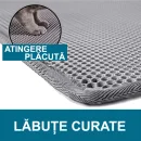 covor pentru litieră pisici cu dublu strat tip fagure
