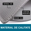 sistem Velcro pentru covor litieră pisici total demontabil