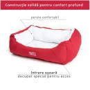 pat confortabil pentru pisici de talie medie