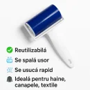 rolă lavabilă pentru haine și textile