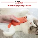 Set jucării pentru pisici din bumbac cu catnip