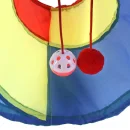 Jucărie pentru pisici de apartament tip tunel colorat