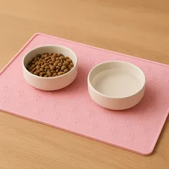 Covoraș silicon antiderapant pentru boluri Happy Meow
