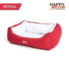 Culcuș pentru pisici Happy Meow Royal roșu