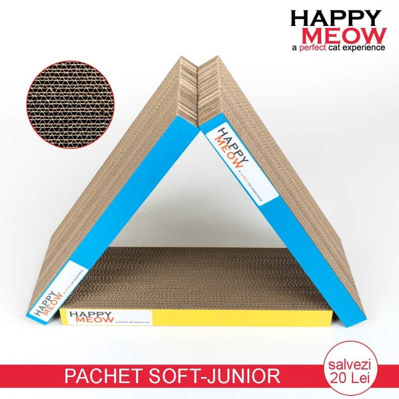 Pachet promotional Happy Meow Soft Junior