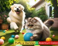 Prietenia Pufoasă: Puffy și Barkley în Aventuri Colorate